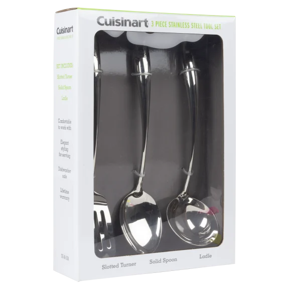 Cuisinart 3-Piece Stainless Steel Utensils