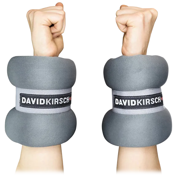 2-Pack: David Kirsch Ankle/Wrist Weights Set
