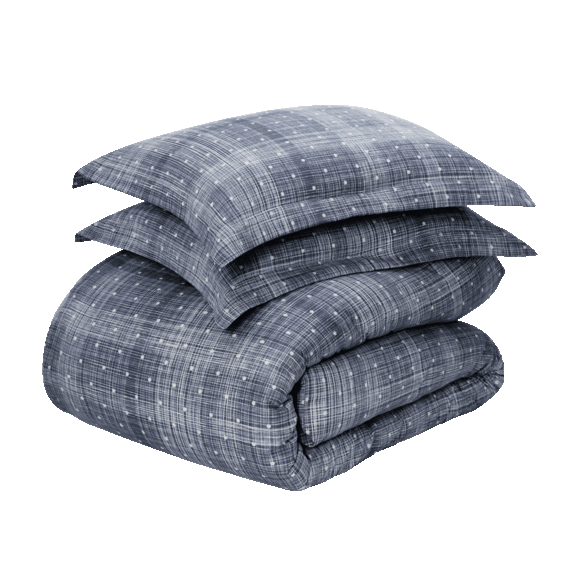 Cloth and Gable Polkadot Patterned Duvet Cover Set