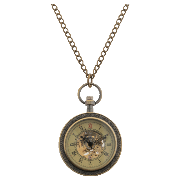 Roost Pocket Watch Necklace Large