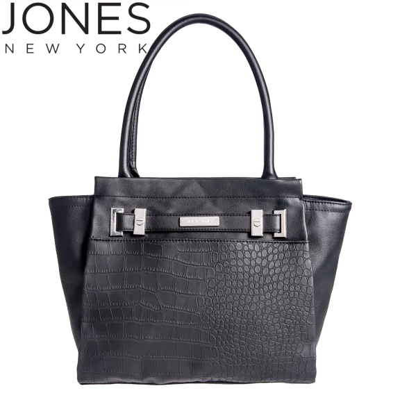 Lyana Tote in Black by Jones New York
