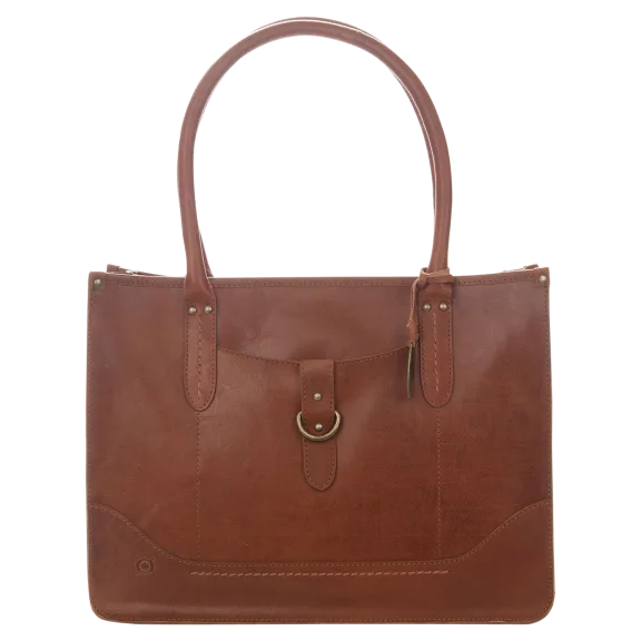 Børn Genuine Leather City Large Tote Handbag