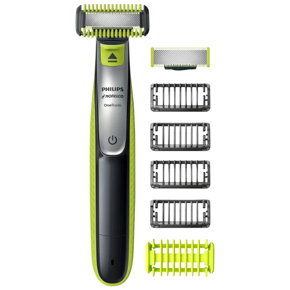 Philips Norelco OneBlade Face + Body Hybrid Electric Trimmer and Shaver
