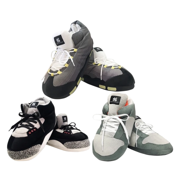 Kozy Soles High-Top Sneaker Slippers