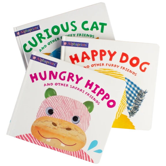 3-Pack: Alphaprints Hardcover Children's Books