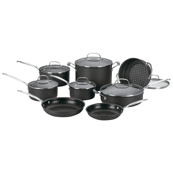 Cuisinart 14-Piece Chef's Classic Hard Anodized Cookware Set