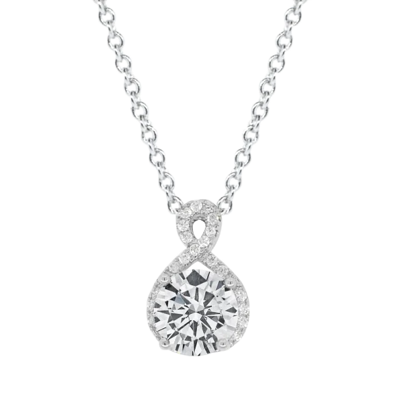 Cate & Chloe Alessandra “Vision” 18K Gold Plated Pendant Necklace