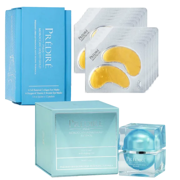 Predire Paris 12-Piece Eye Mask and Anti-Aging Eye Gel