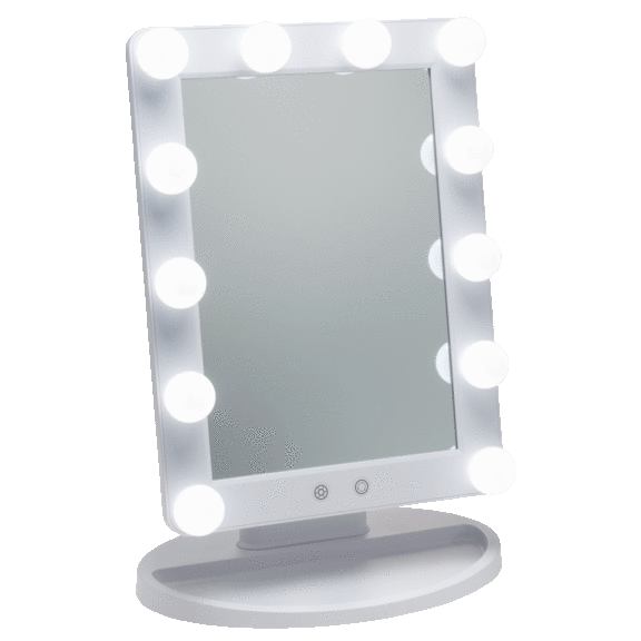 House of Living Art Makeup Vanity Mirror with Hollywood Style LED Lighting