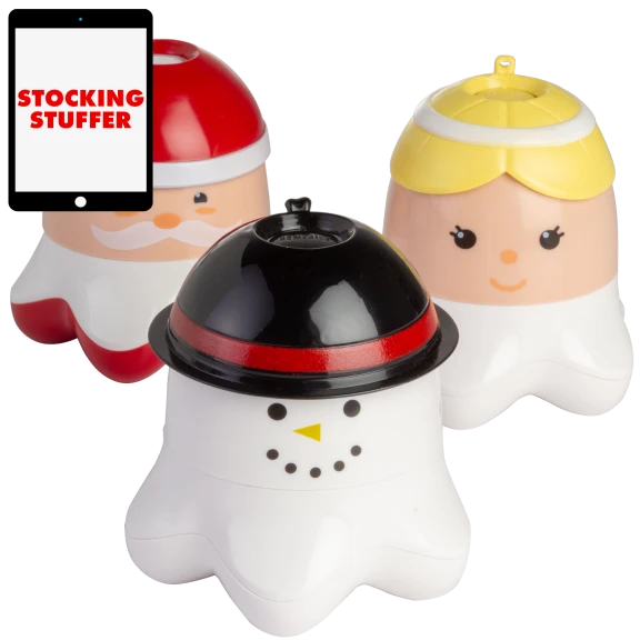 3-Pack: Homedics Holly Jolly Mini Massager
