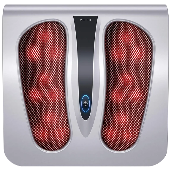 Miko Heated Shiatsu Foot Massager with 1-Year Warranty