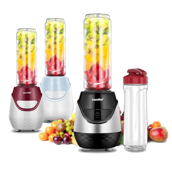 Comfee Personal Blender with Two 20oz Tritan Sports Bottles