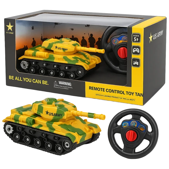 U.S. Army Remote Control Toy Tank