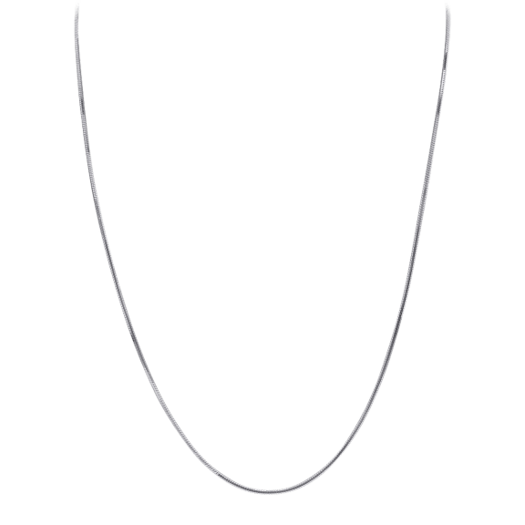 Pori Jewelers .925 Sterling Silver 0.85MM Italian Magic Snake Chain Necklace