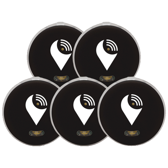 5-Pack of TrackR Pixels with Extra Batteries