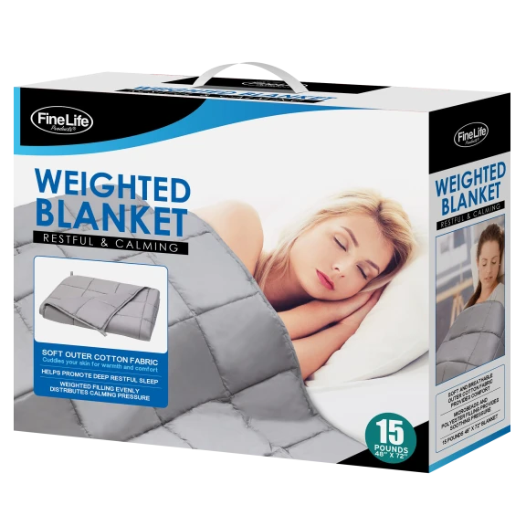 FineLife 15LB Weighted Blanket