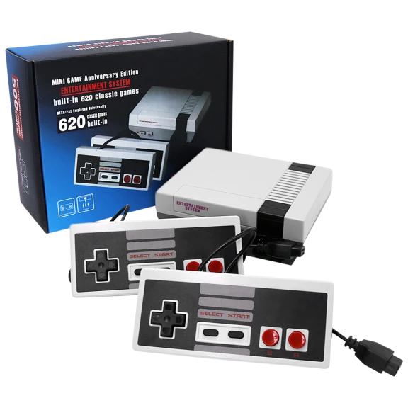 Hakol Retro Inspired Game Console with 620 Pre-Loaded Games