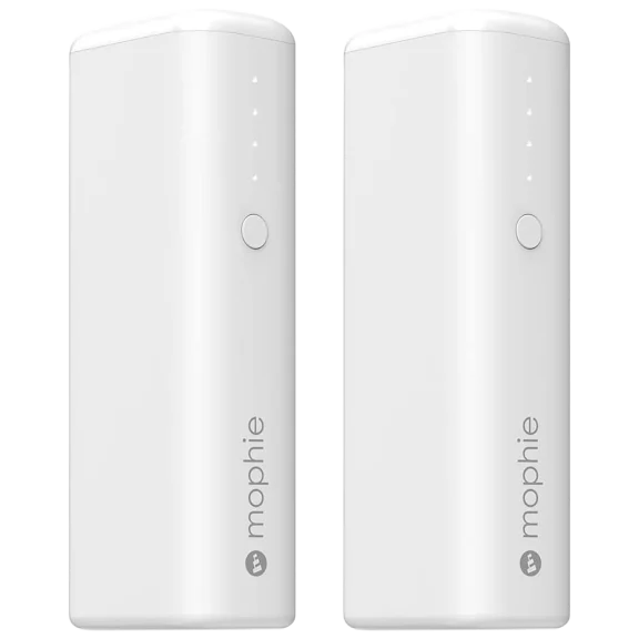 2-Pack: Mophie Power Boost Mini 2,600 in White