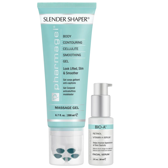 Pharmagel Bio-A Retinol Facial Concentrate Serum & Slender Shaper Body Smoothing