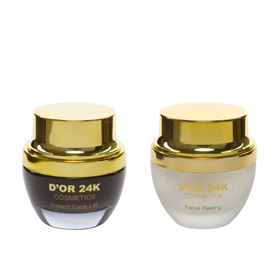 24K All-in-One Instant Lift Cream & Deep Facial Peel Youth Set