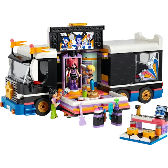 LEGO Friends Pop Star Tourbus Building Kit