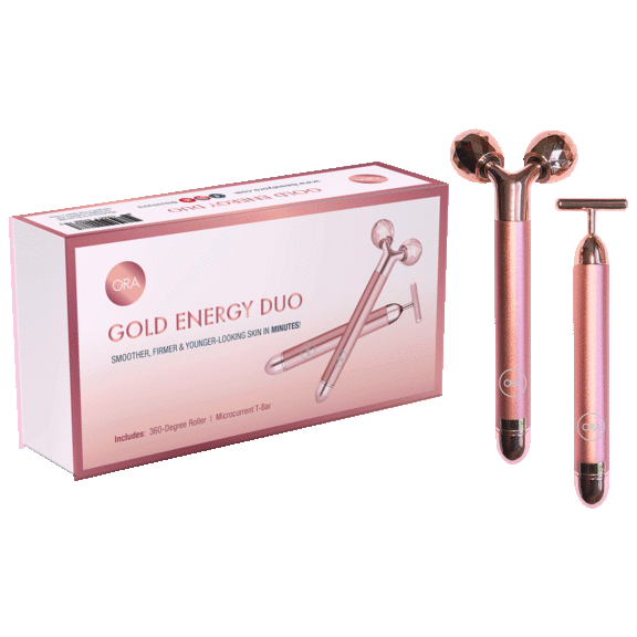 ORA 360-Degree Roller & Microcurrent T-Bar Deluxe Set