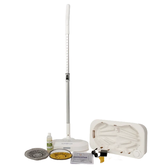 Happy Place Cordless Floor Care System with Cleaning Station