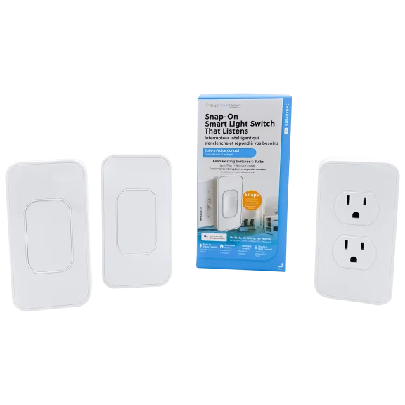 Switchmate Dual Smart Power Outlet for Toggle Style Light Switches