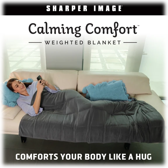 Sharper Image Calming Comfort Weighted Blankets