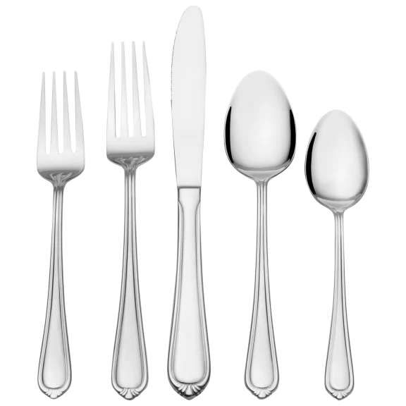 Gourmet Basics Yvonne 20-Piece Flatware Set