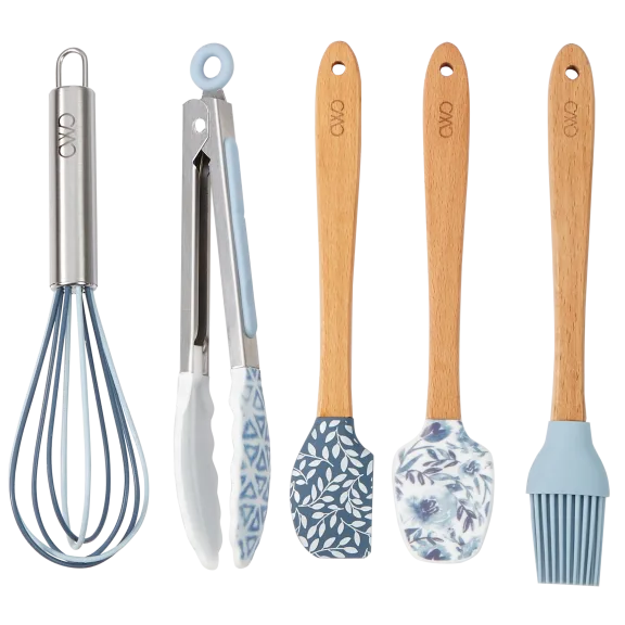 Cook with Color 5-Piece Mini Utensil Set