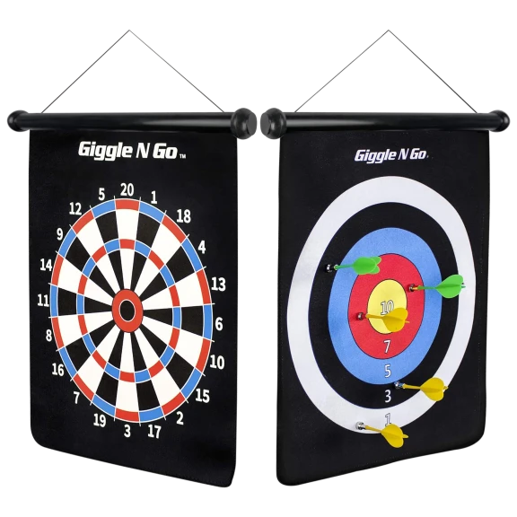 Giggle N Go Reversible Rollup Dart Game