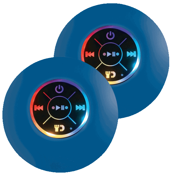 2-Pack: iJoy Aqua IPX4 Splash Proof Bluetooth Speakers