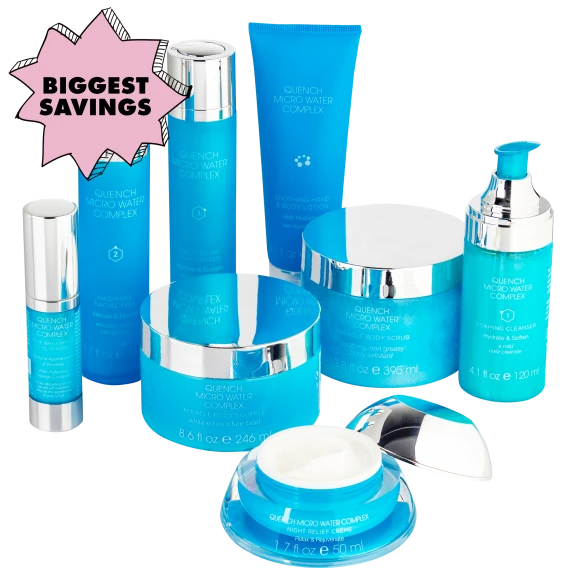 Quench Microwater Complex 8-Piece Skin Care Set