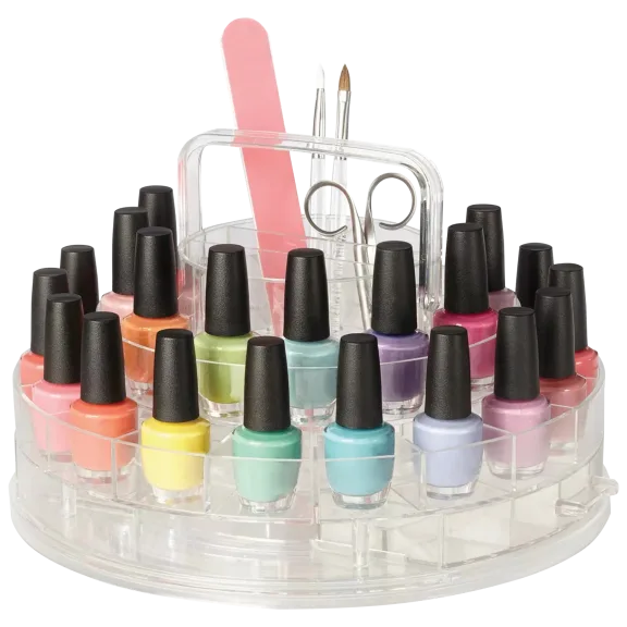 Richards Homewares Clearly Chic Acrylic Nail Boutique Organizer
