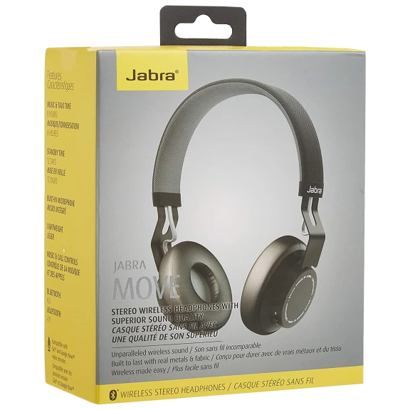 Jabra Move Wireless Bluetooth Stereo Headset