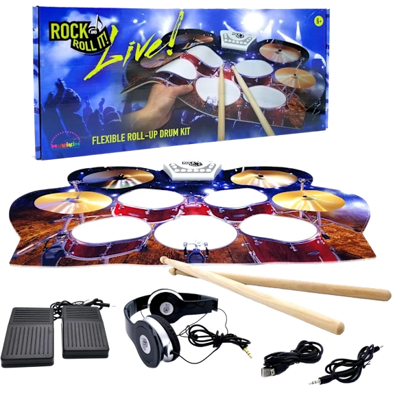 The Portable Electronic Drum Set