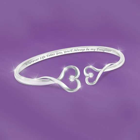 The Always My Daughter Diamond Bracelet