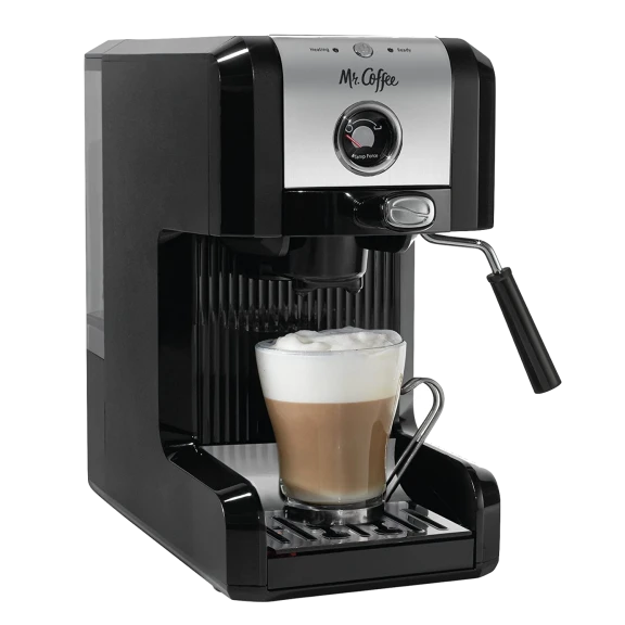 Mr. Coffee® Easy Espresso and Cappuccino Machine with Milk Frother