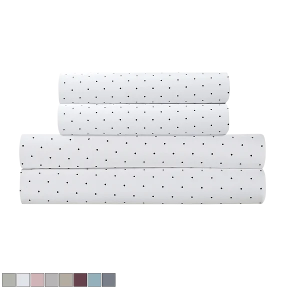 Ella Jayne Triple Brushed Microfiber 4-Piece Sheet Set