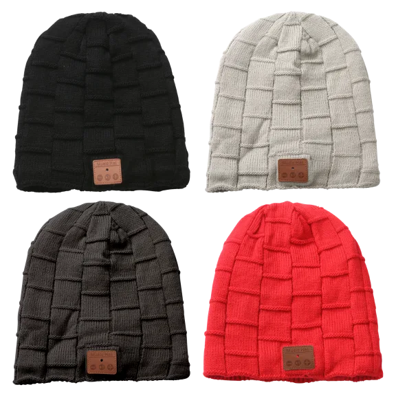 Bluetooth Beanie Hat with Built-in Headphones