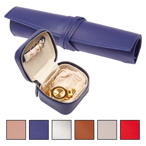 Croft Ave Jewelry Roll + Petite Travel Case