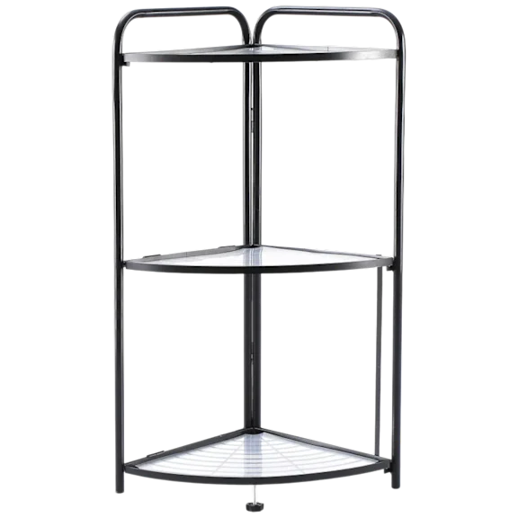 The Foldable 3-Tier Corner Shelf