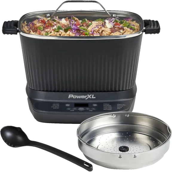 PowerXL StirMax Multi-Cooker with Automatic Stirring