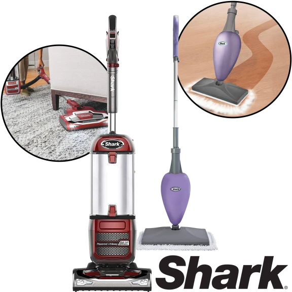 Shark Navigator Powered Lift-Away and Steam Mop Bundle