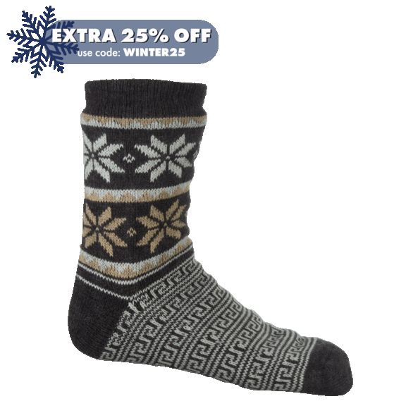 3-Pack: Men's Assorted Fluffy Sherpa Slipper Socks