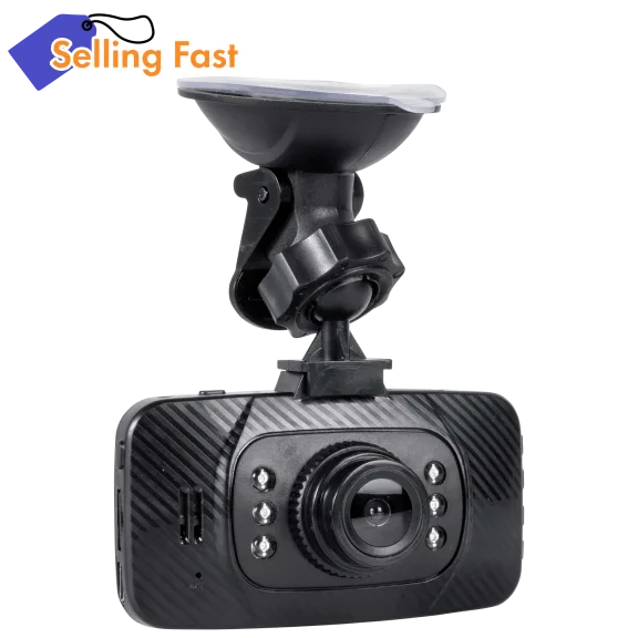 Onn 1080P Dash Camera With 2.6" LCD Screen And 8GB SD Card