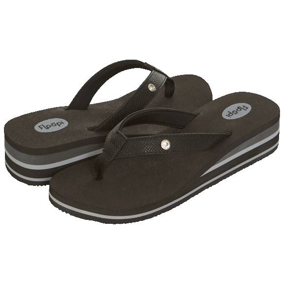 Floopi Women's Lola Wedge Thong Flip Flop