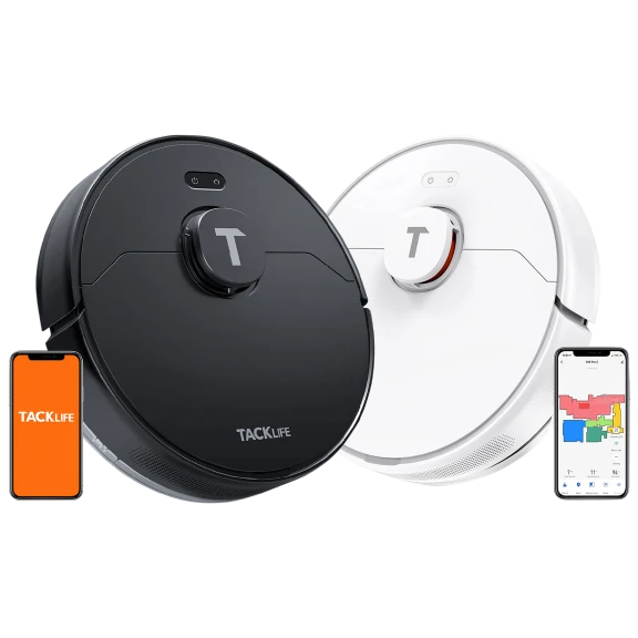 Tacklife S10 Pro Robotic Vacuum Cleaner With Mop, WiFi, and Lidar Navigation