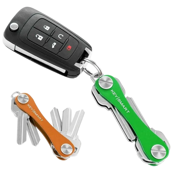 2-Pack: KeySmart Classic Compact Key Holder & Keychain Organizer